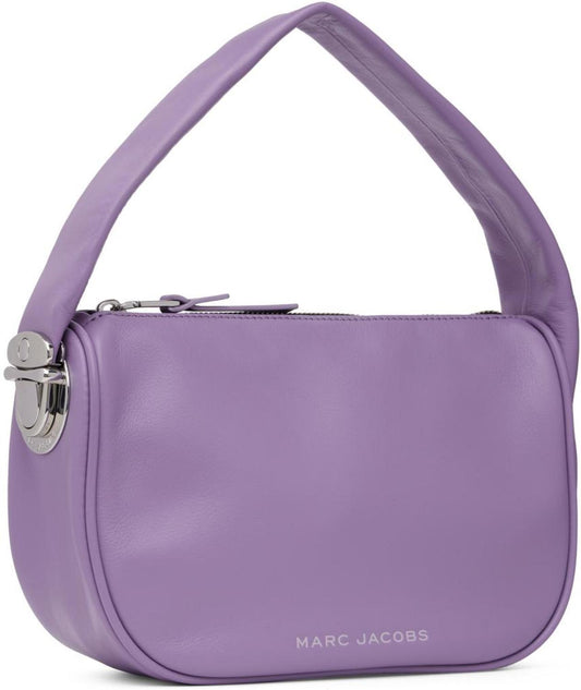 Purple Mini 'The Pushlock' Bag