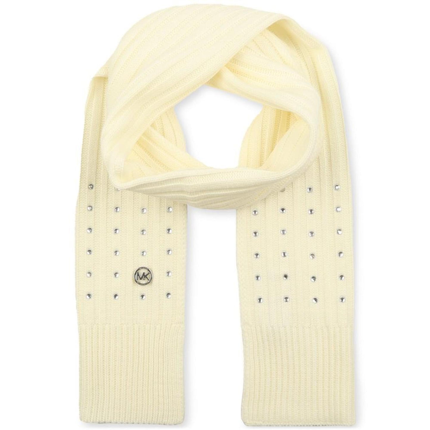 Women's Ribbed Embellished Scarf