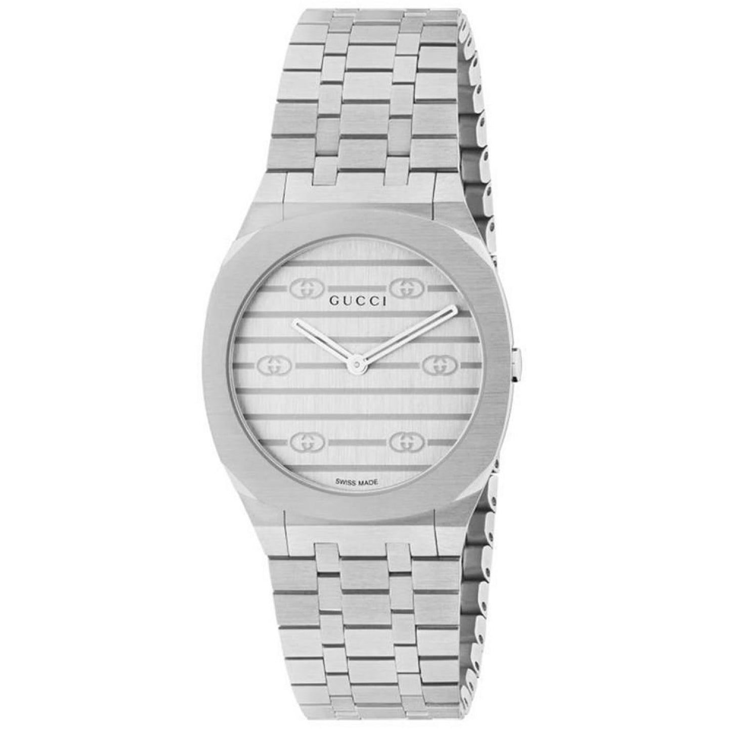 Women's Swiss 25H Stainless Steel Bracelet Watch 30mm