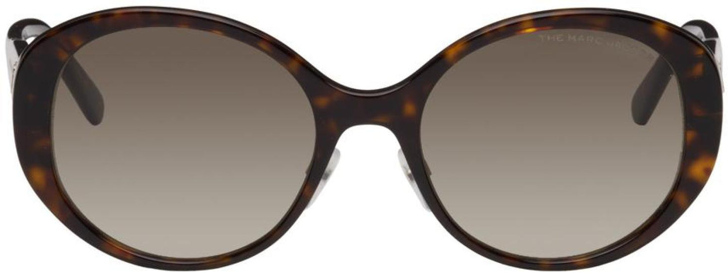 Tortoiseshell Oval Sunglasses