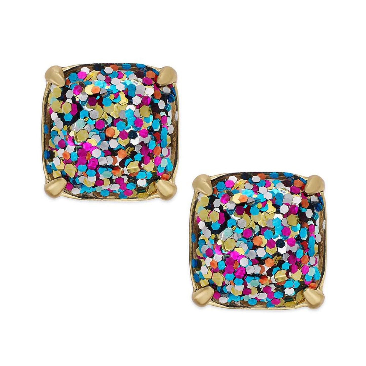 Square Stud Earrings