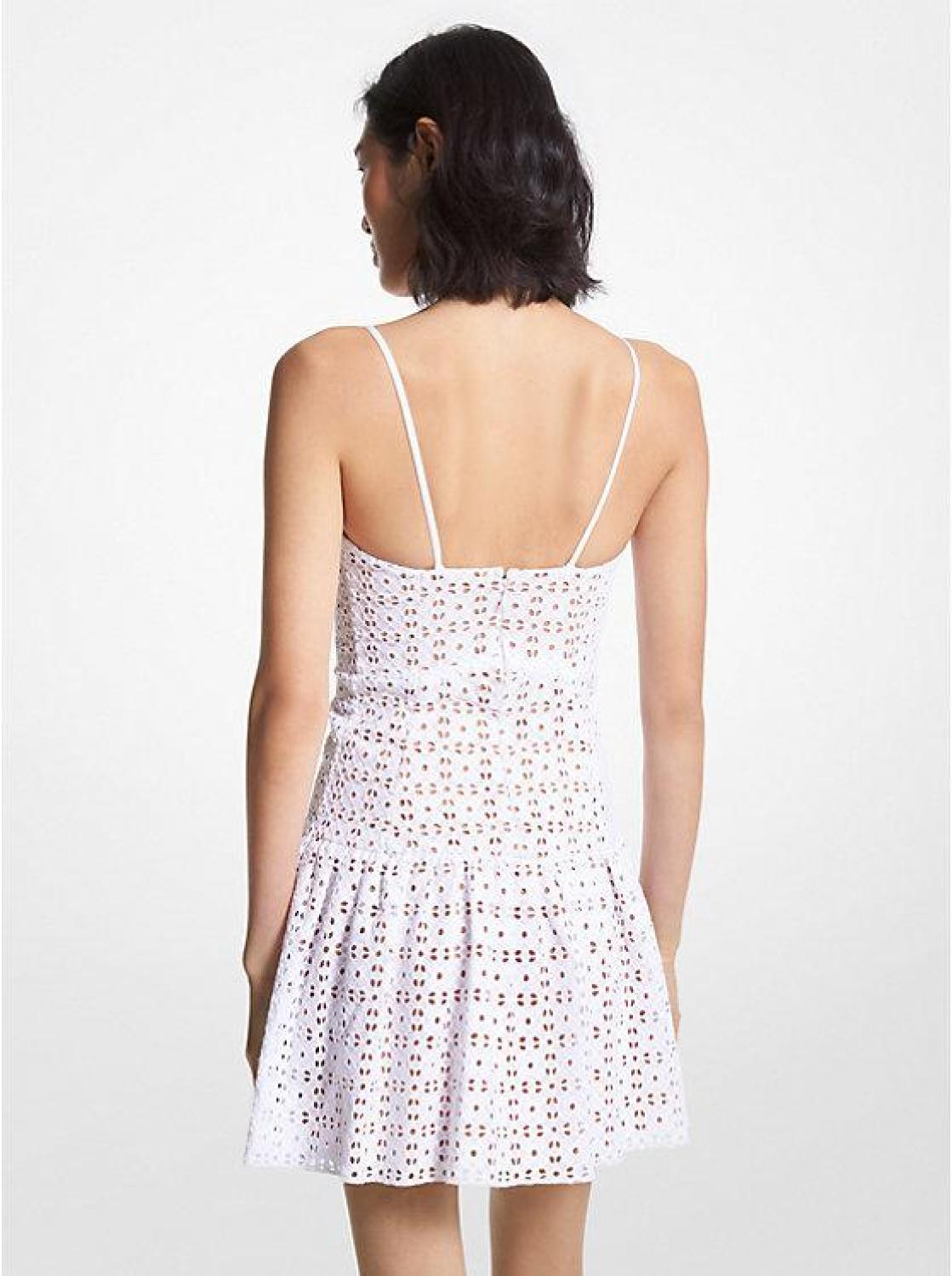 Eyelet Cotton Dress