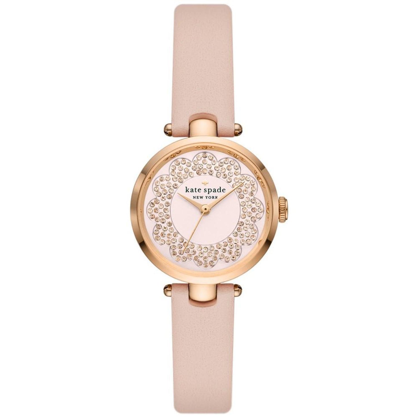 Women's Holland Pink Leather Strap Watch 28mm