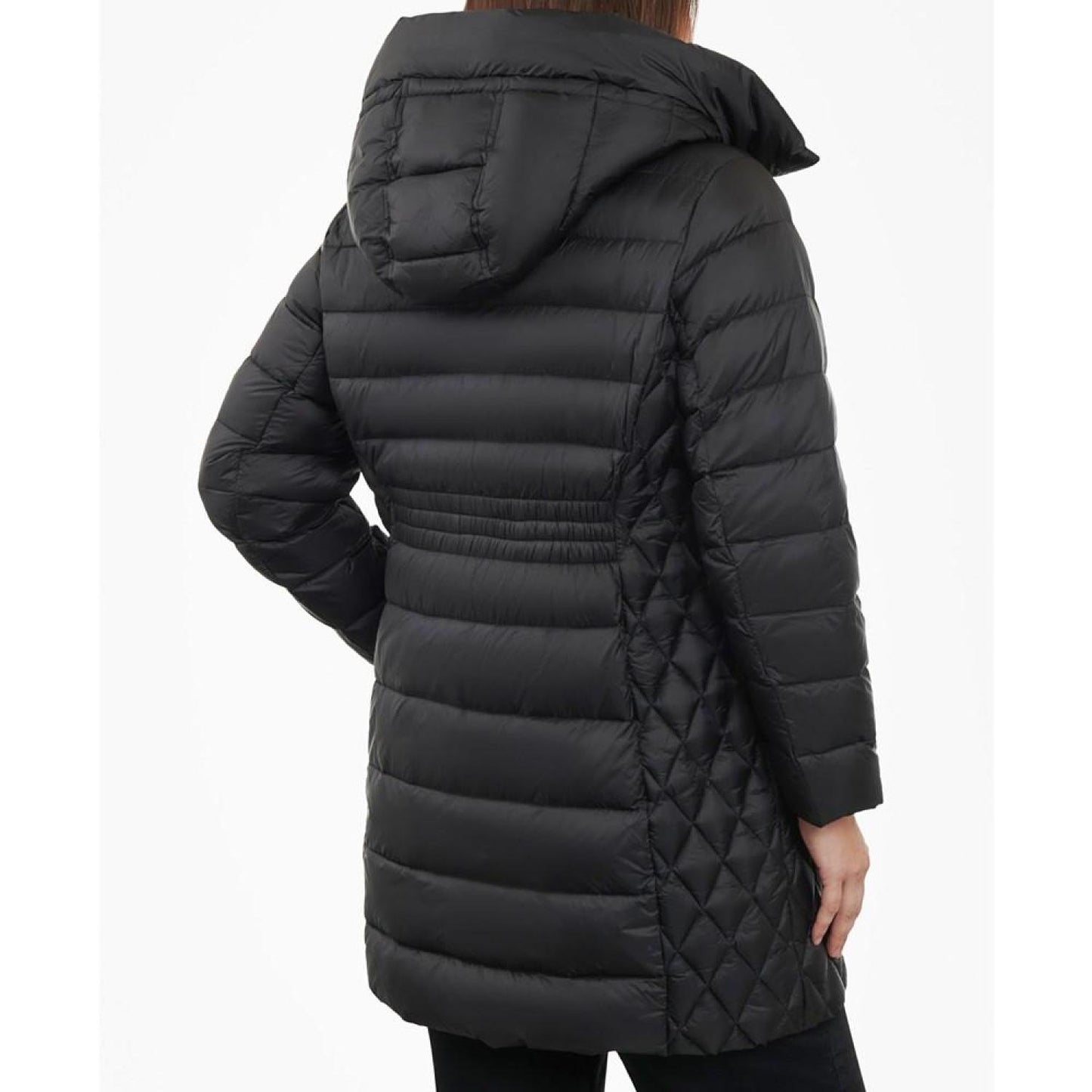 Women's Plus Size Hooded Down Packable Puffer Coat