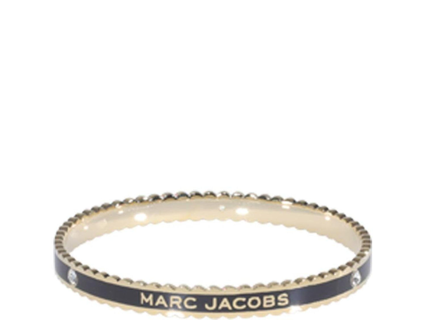 Marc Jacobs The Medallion Scalloped Logo Detailed Bracelet