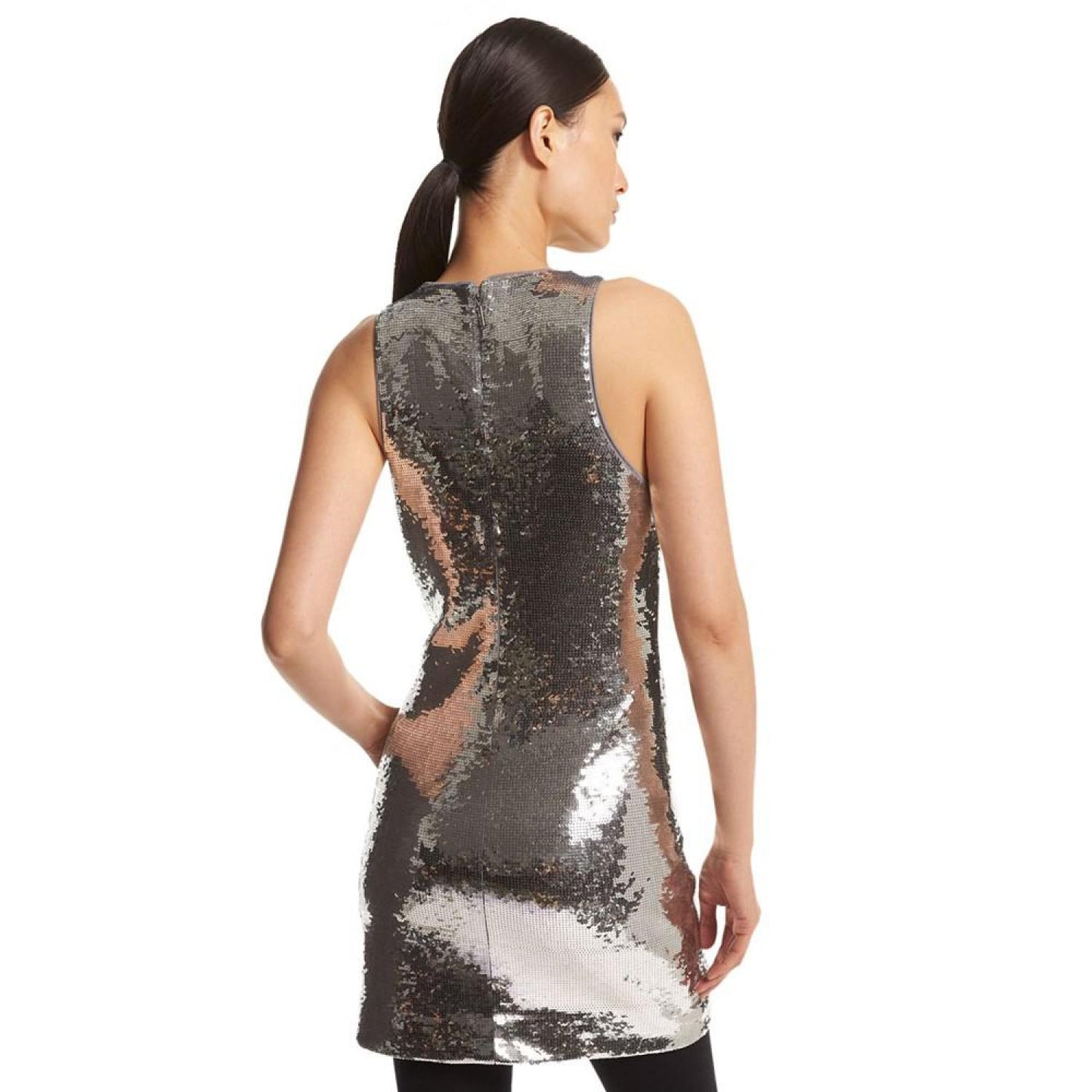 Women's Sequined Tank Mini Dress