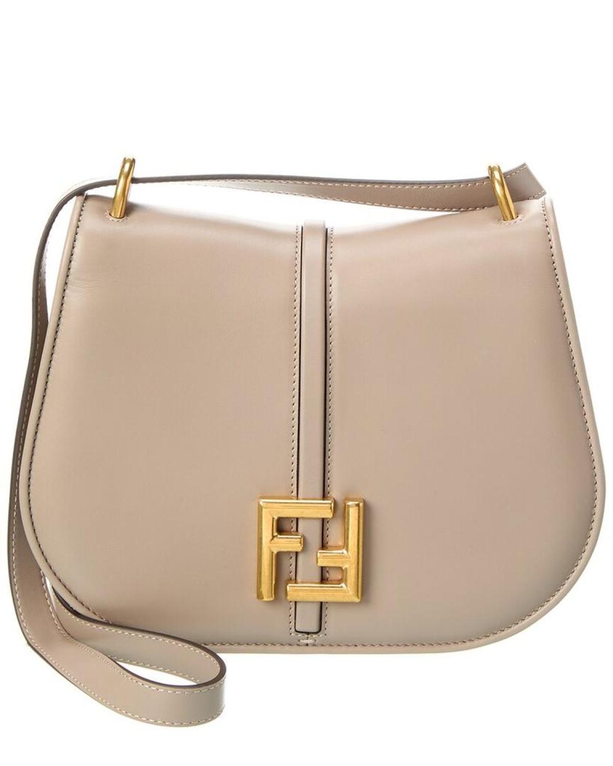 FENDI C’mon Medium Leather Shoulder Bag