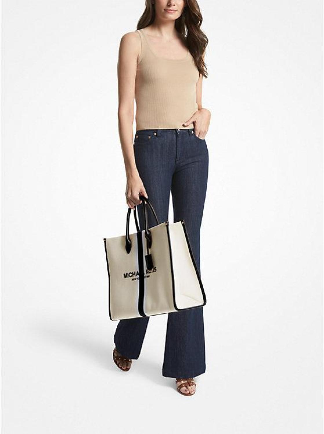 Mirella Large Canvas Tote Bag