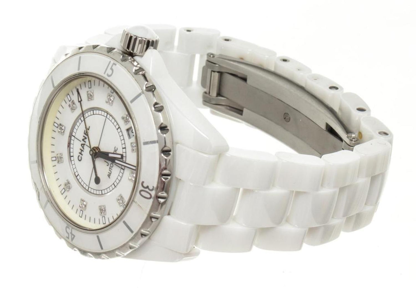 Chanel White Ceramic Watch