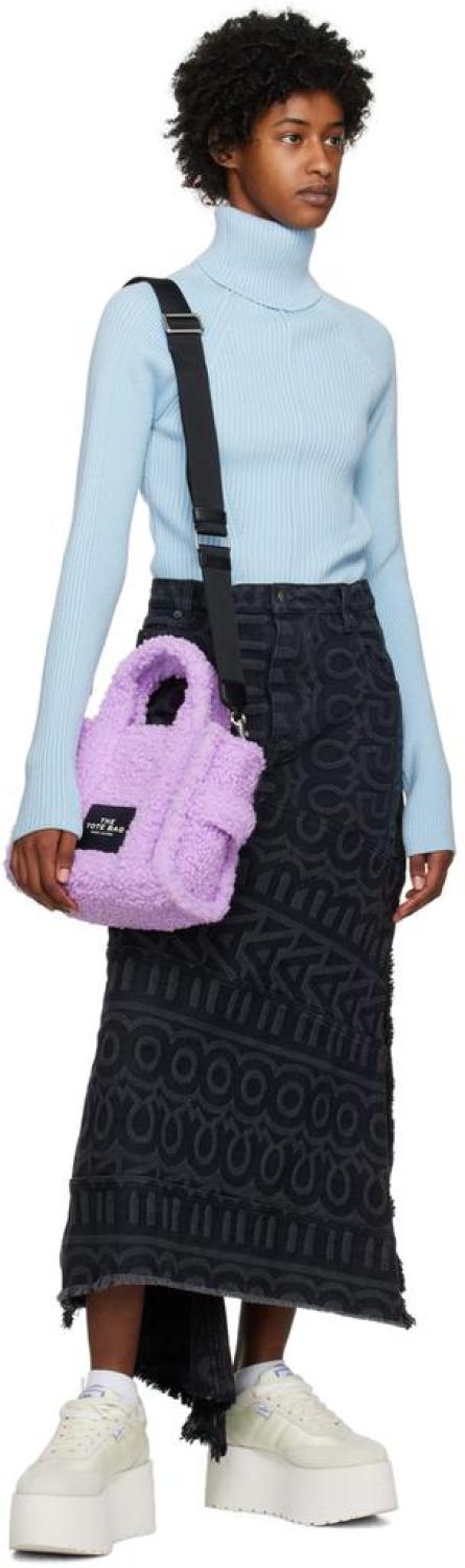 Purple 'The Teddy Small' Tote