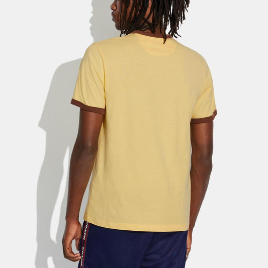 Coach Outlet Ski Boxy T Shirt In Organic Cotton