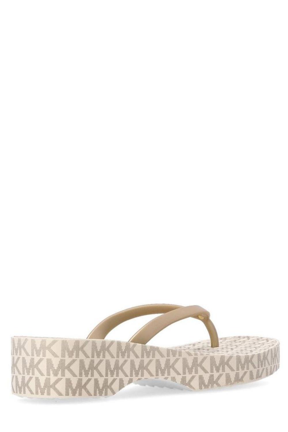 Michael Kors Lilo Monogram Flip-Flops