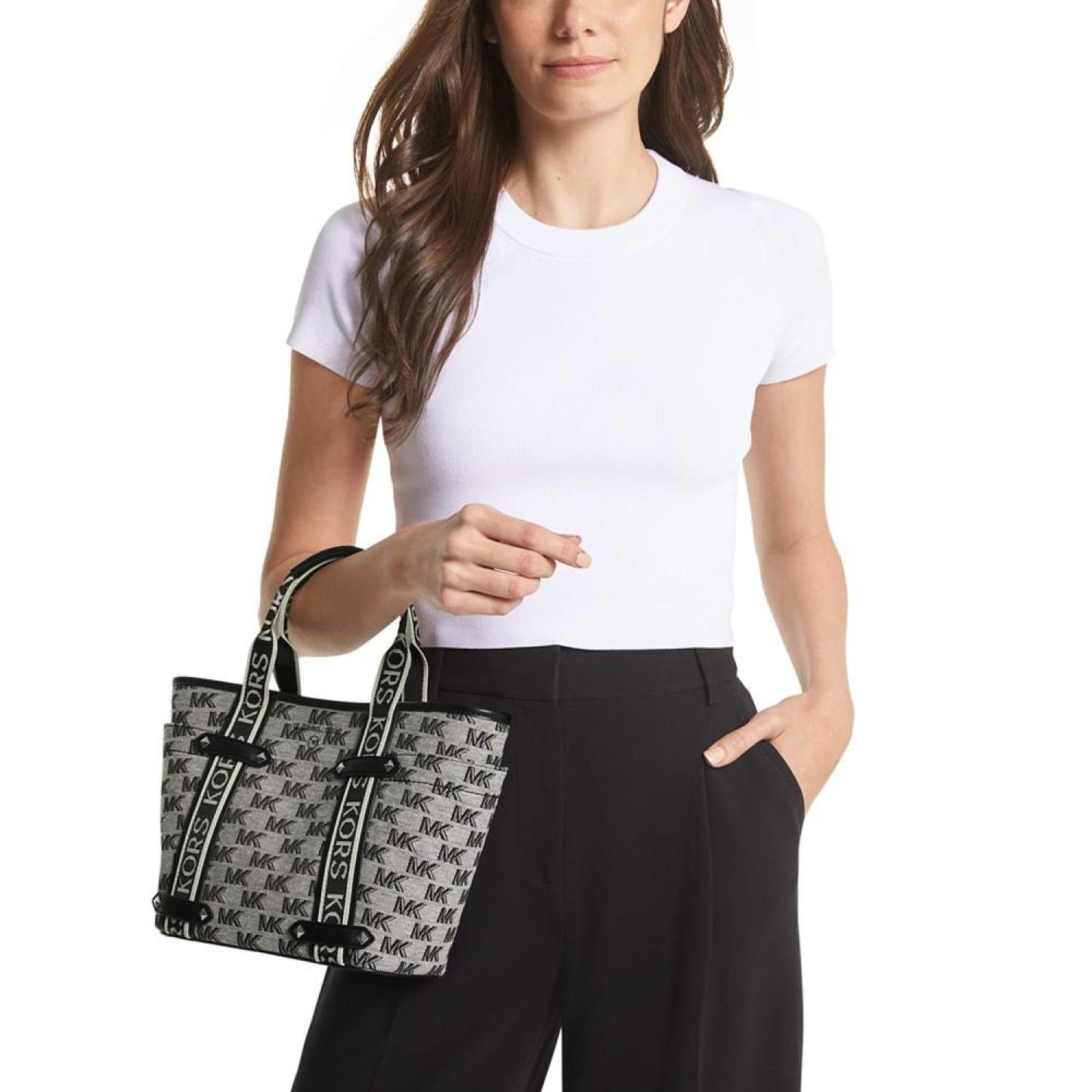 Logo Maeve Small Convertible Tote