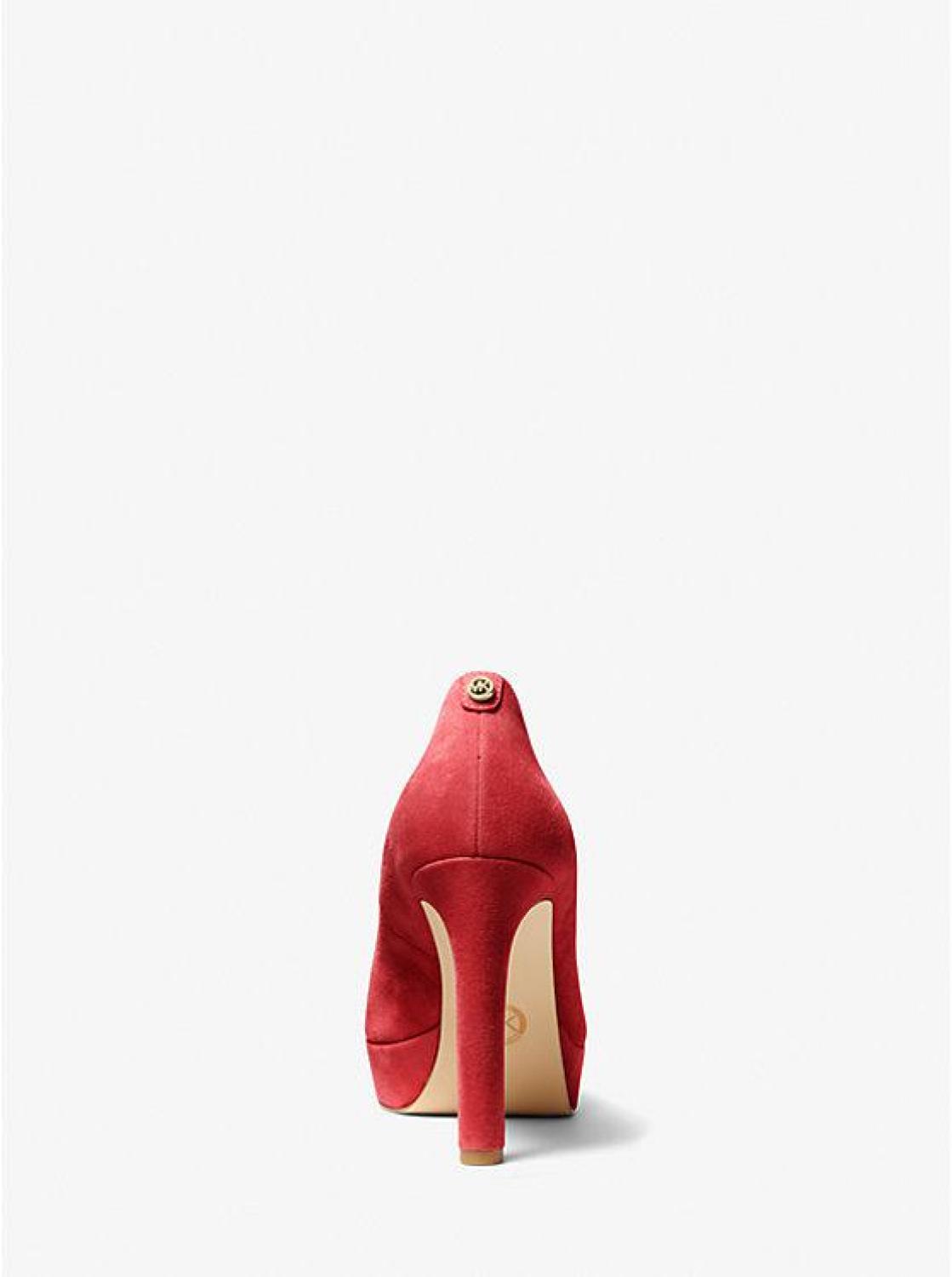 Chantal Suede Platform Pump