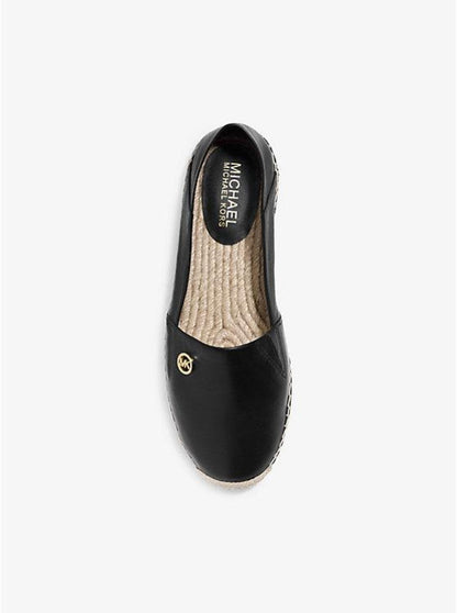 Kendrick Leather Slip-On Espadrille