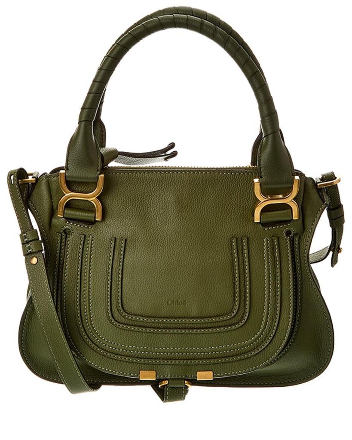 Chloé Marcie Small Leather Satchel