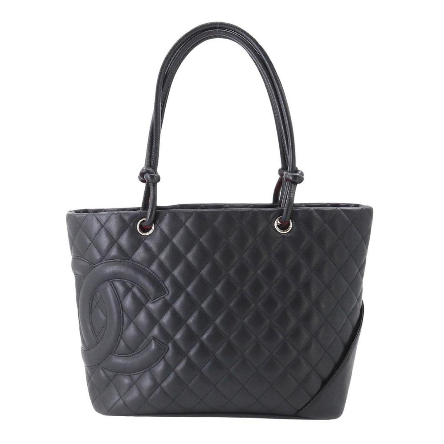 Chanel Cambon  Leather Tote Bag (Pre-Owned)