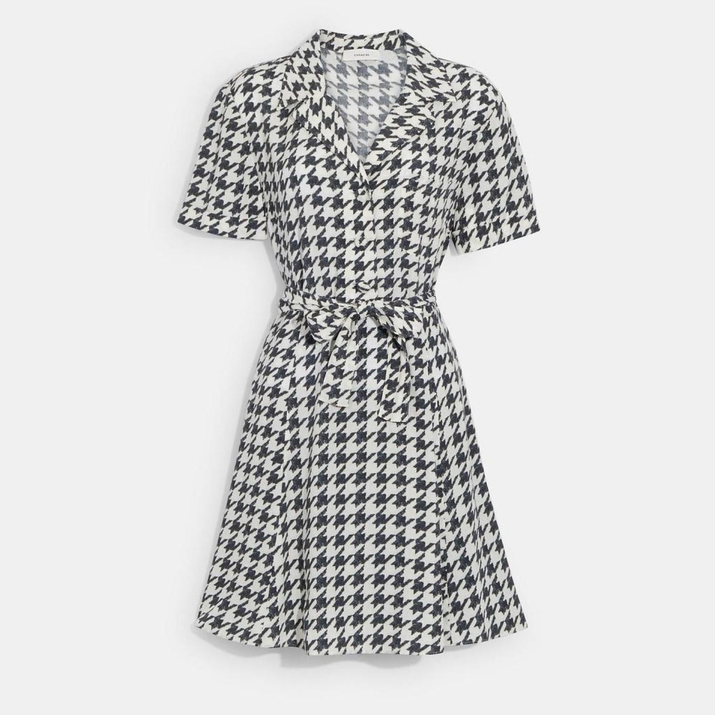 Coach Outlet Houndstooth Mini Dress