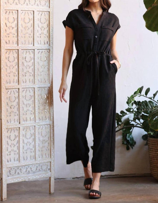 Noah Jumpsuit In Black