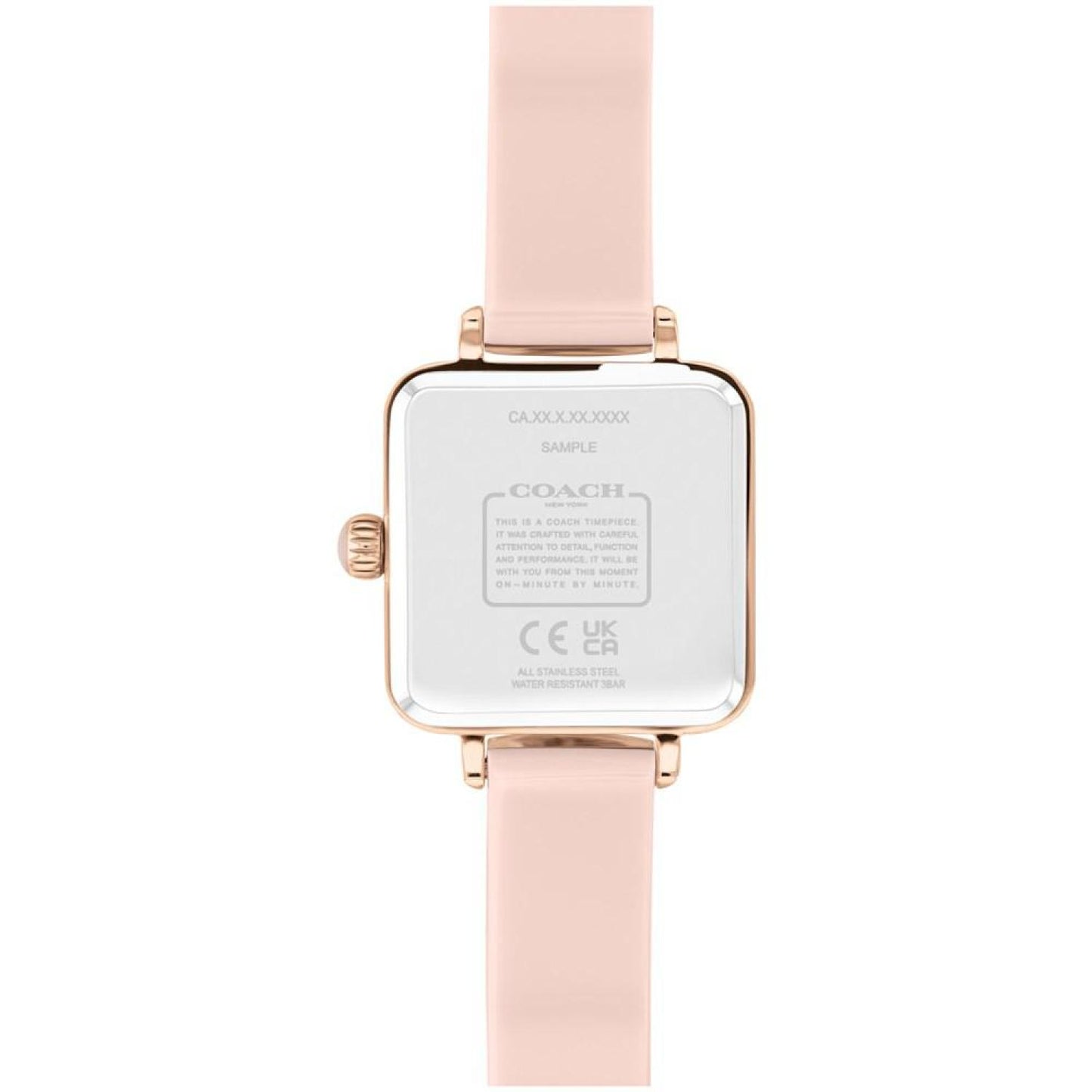 Women's Cass Blush Resin Bangle Bracelet Watch 22mm