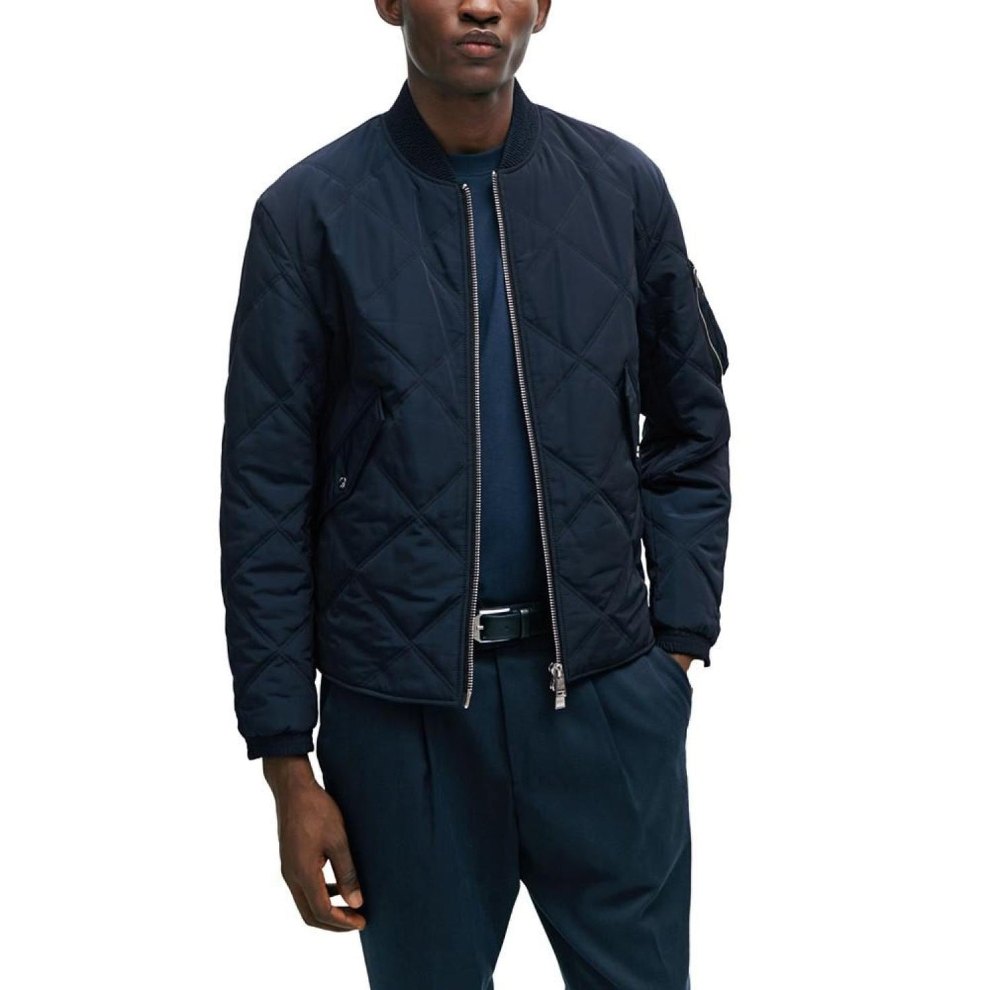 Men's Quilted Regular-Fit Jacket