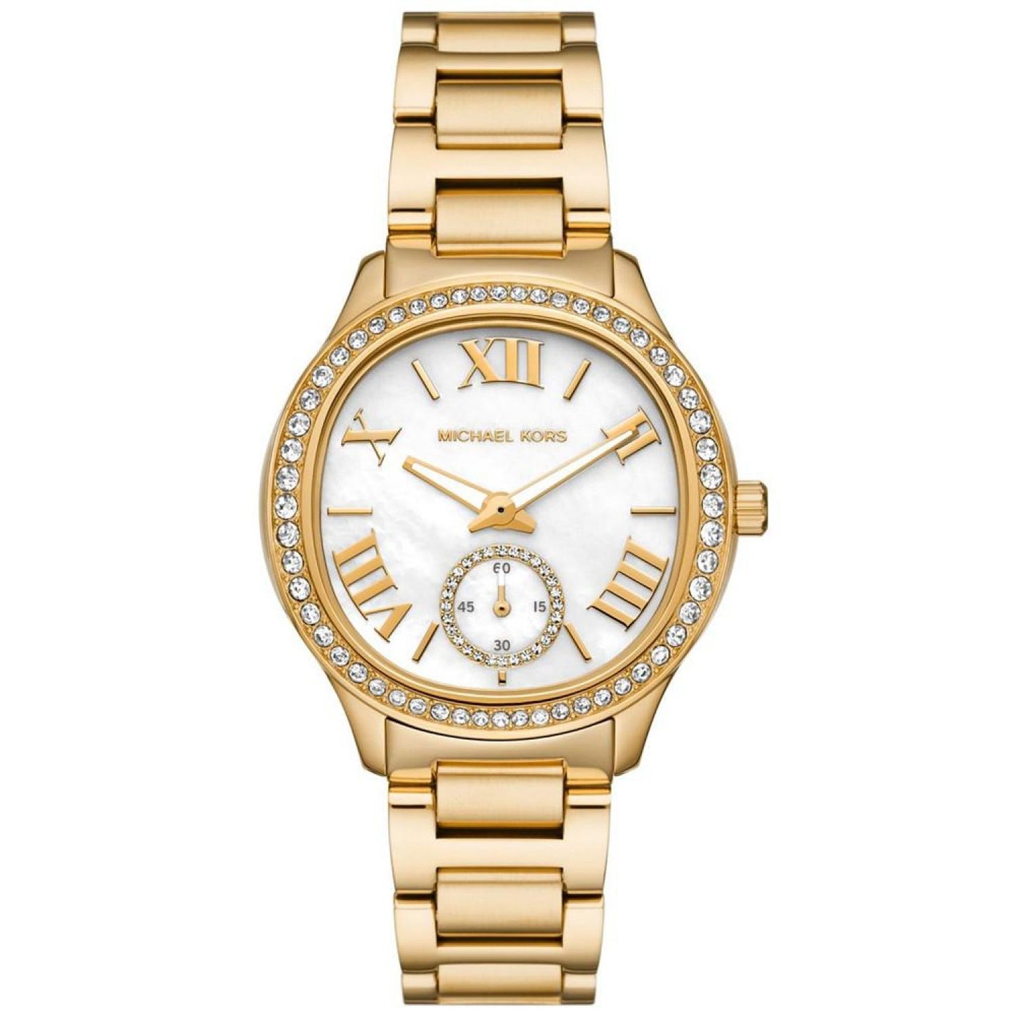 Women's Sage Three-Hand Gold-Tone Stainless Steel Watch 38mm