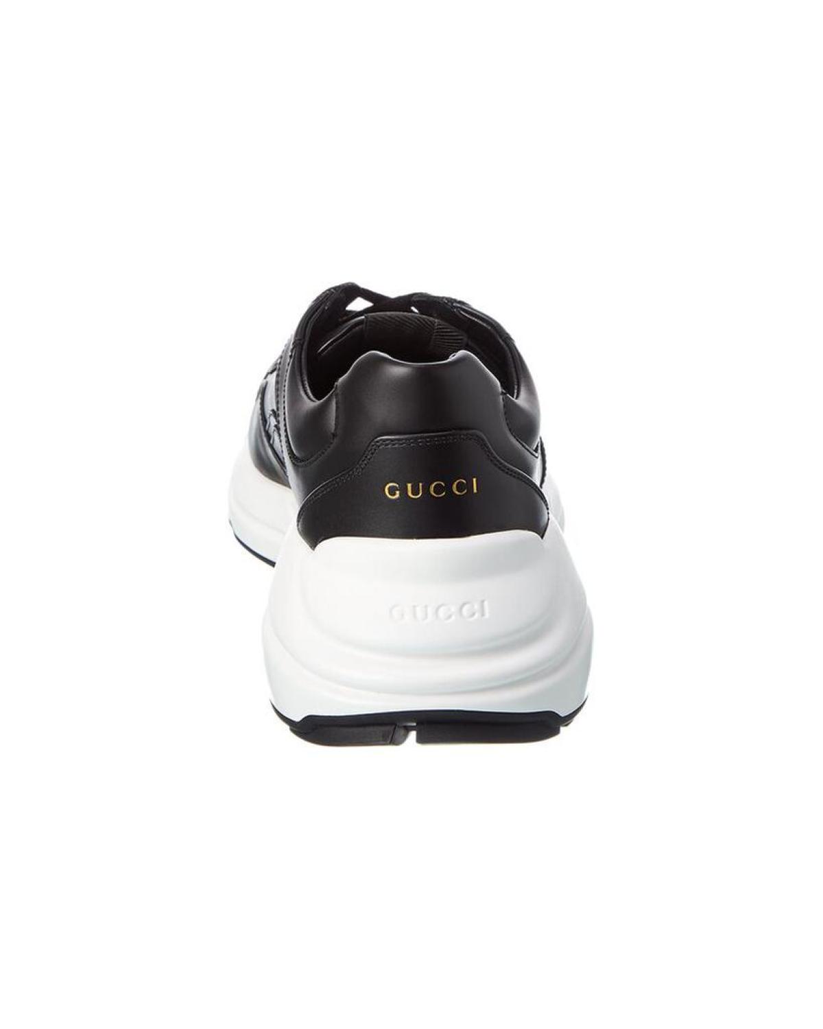 Gucci Rhyton Leather Sneaker