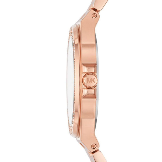 Women's Lennox Three-Hand Rose Gold-Tone Stainless Steel Watch 33mm and Bracelet Set, 2 Pieces