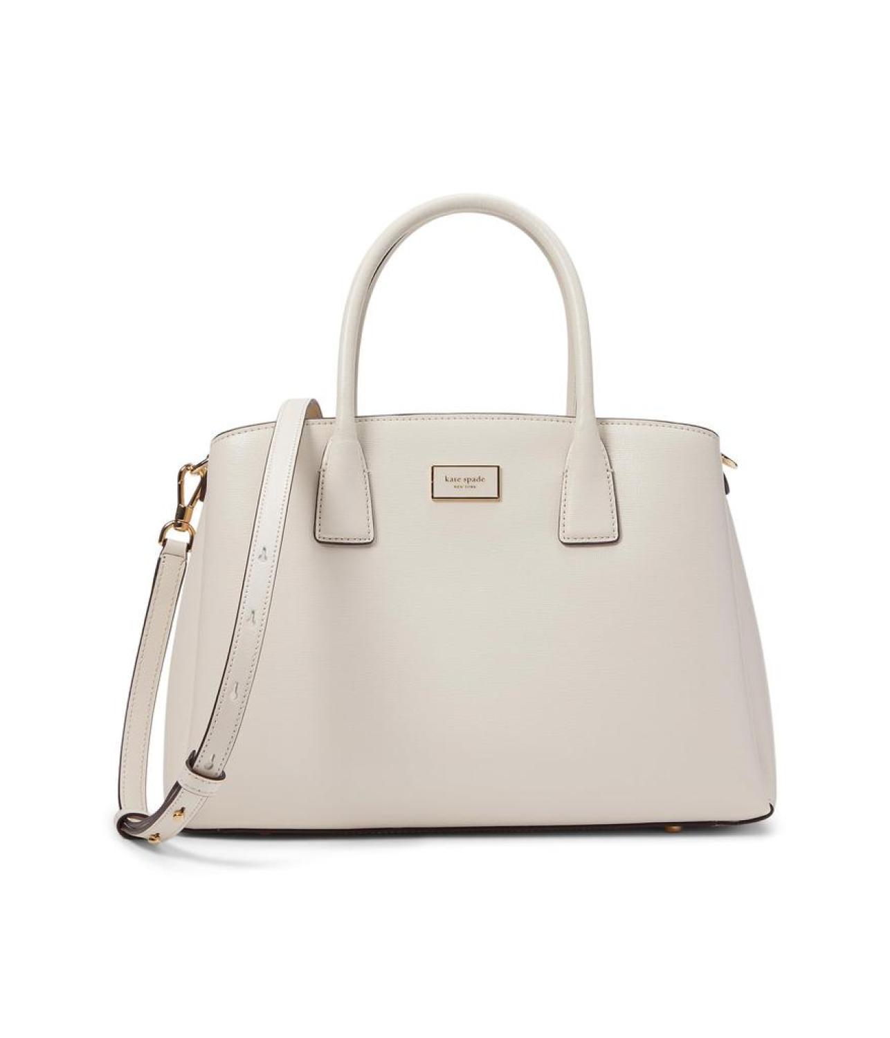 Serena Saffiano Leather Satchel