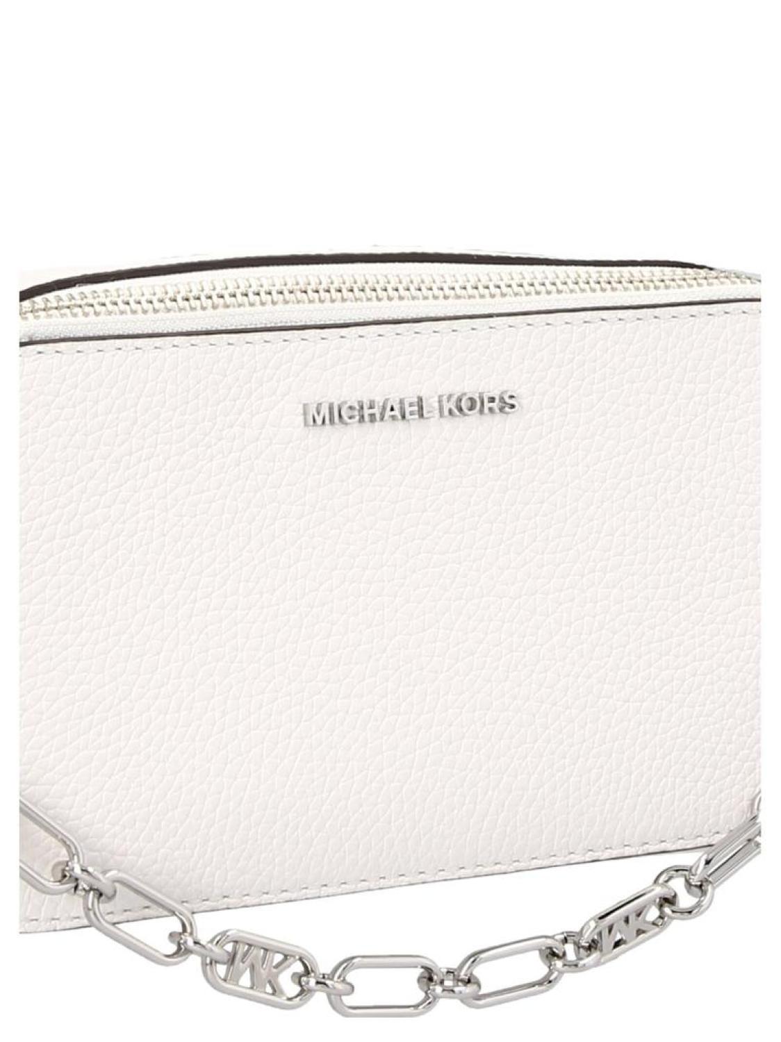 Michael Michael Kors Logo Plaque Zip-Up Crossbody Bag