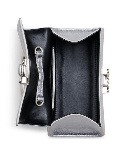 The Metallic St. Marc Mini Top Handle Bag