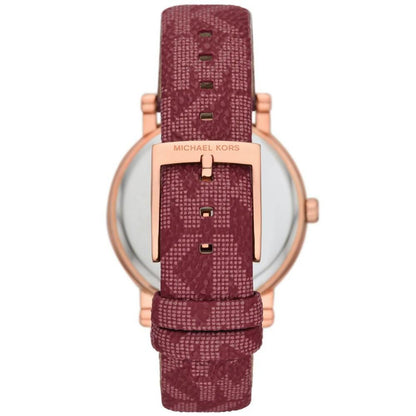 Women's Corey Three-Hand Mulberry Polyvinyl Chloride Watch 38mm