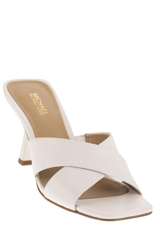 Michael Kors Square-Toe Slip-On Mules