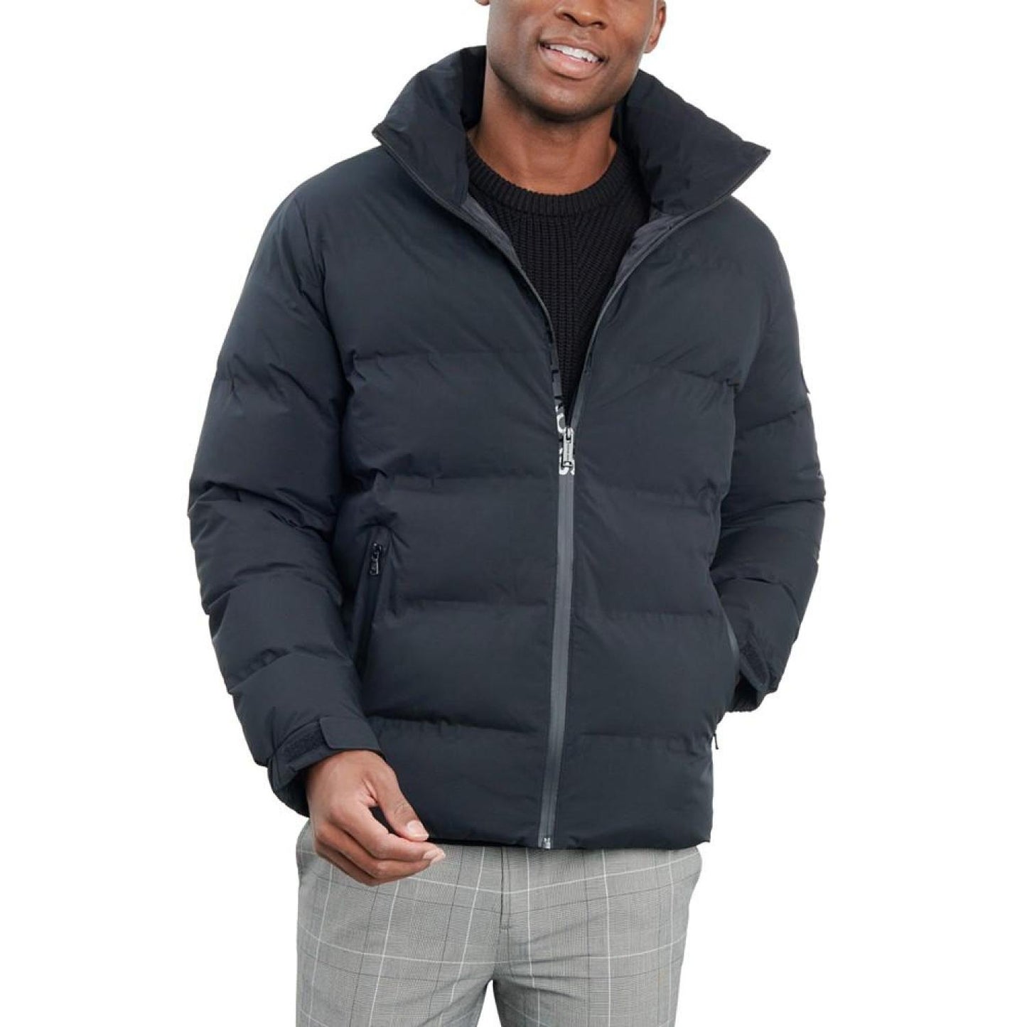 Men's Quilted Full-Zip Puffer Jacket, Created for Macy's