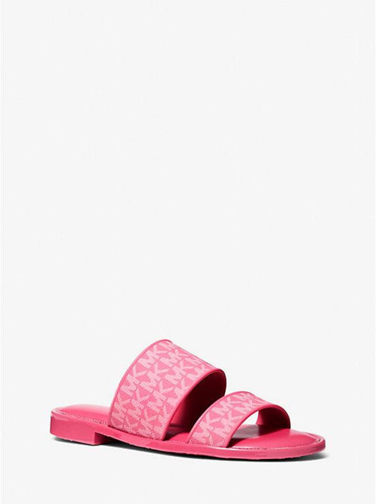 Kennedy Logo PVC Slide Sandal