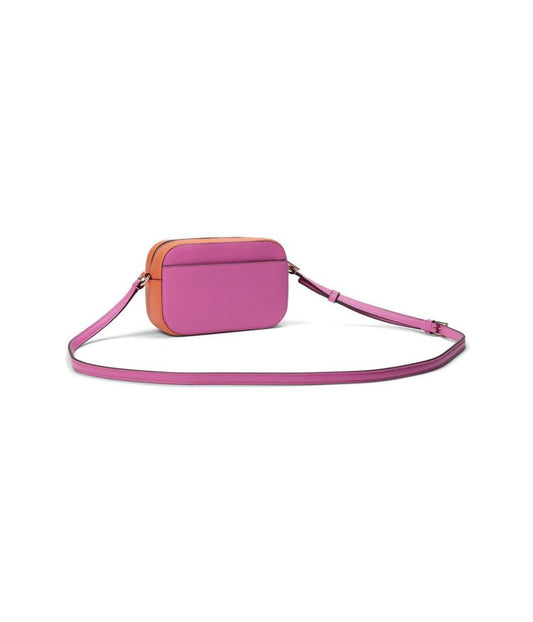 Ava Colorblocked Pebbled Leather Crossbody