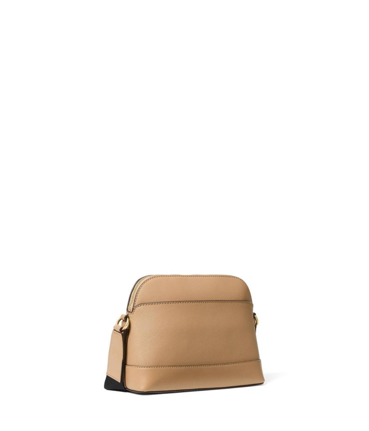 Large crossgrain leather hot sale dome crossbody bag