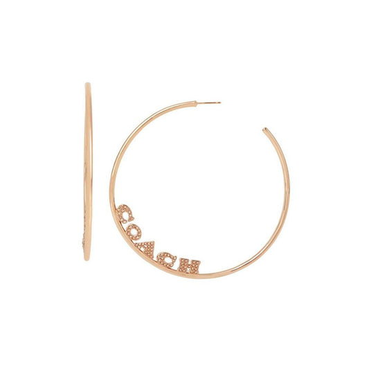 Women's Signature Logo Hoop Earrings