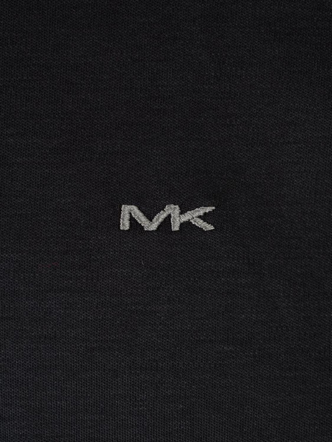 Michael Kors Logo Embroidered Sleeved Polo Shirt