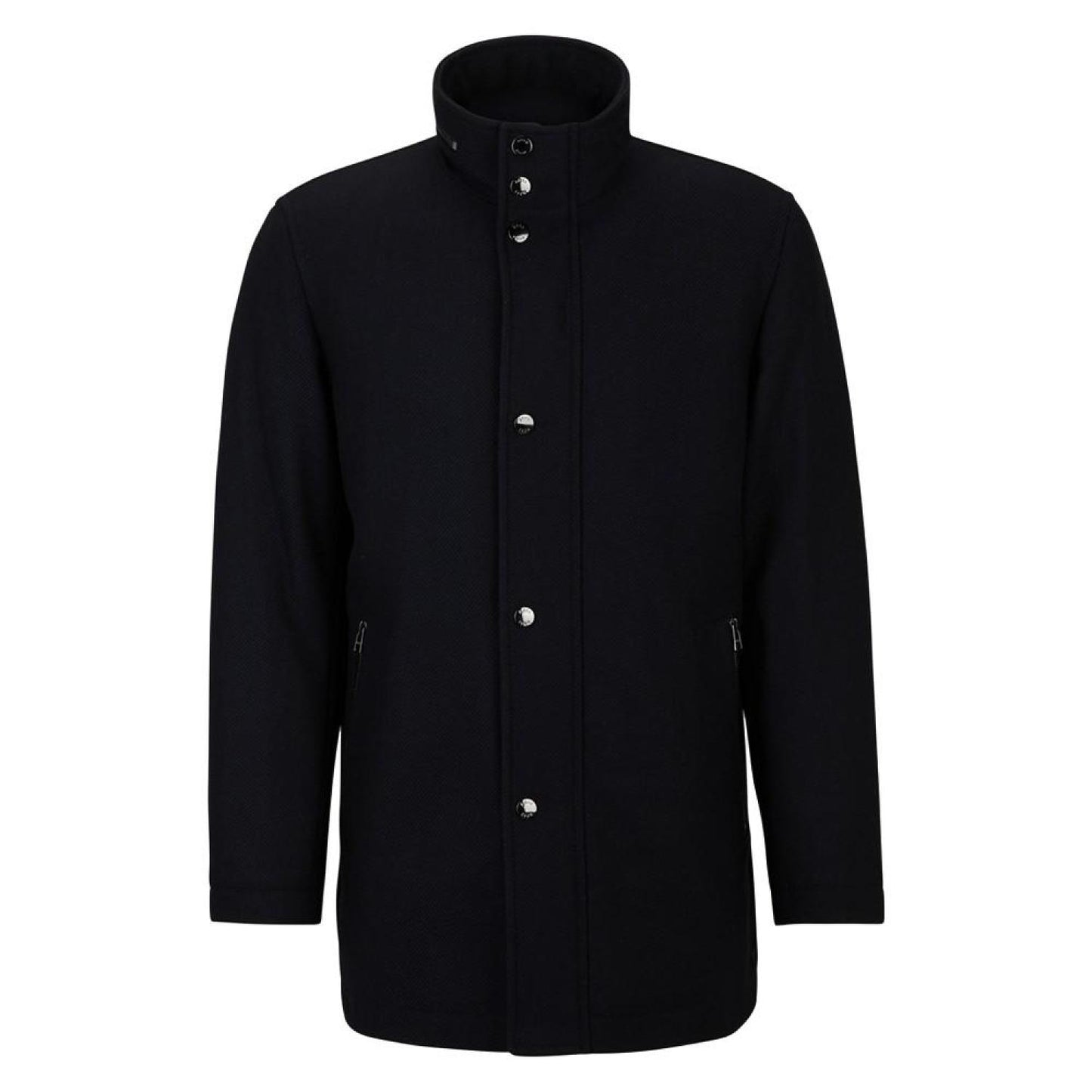 Men's Melange Relaxed-Fit Coat