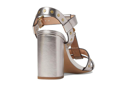 Margaret Metallic Leather Sandal