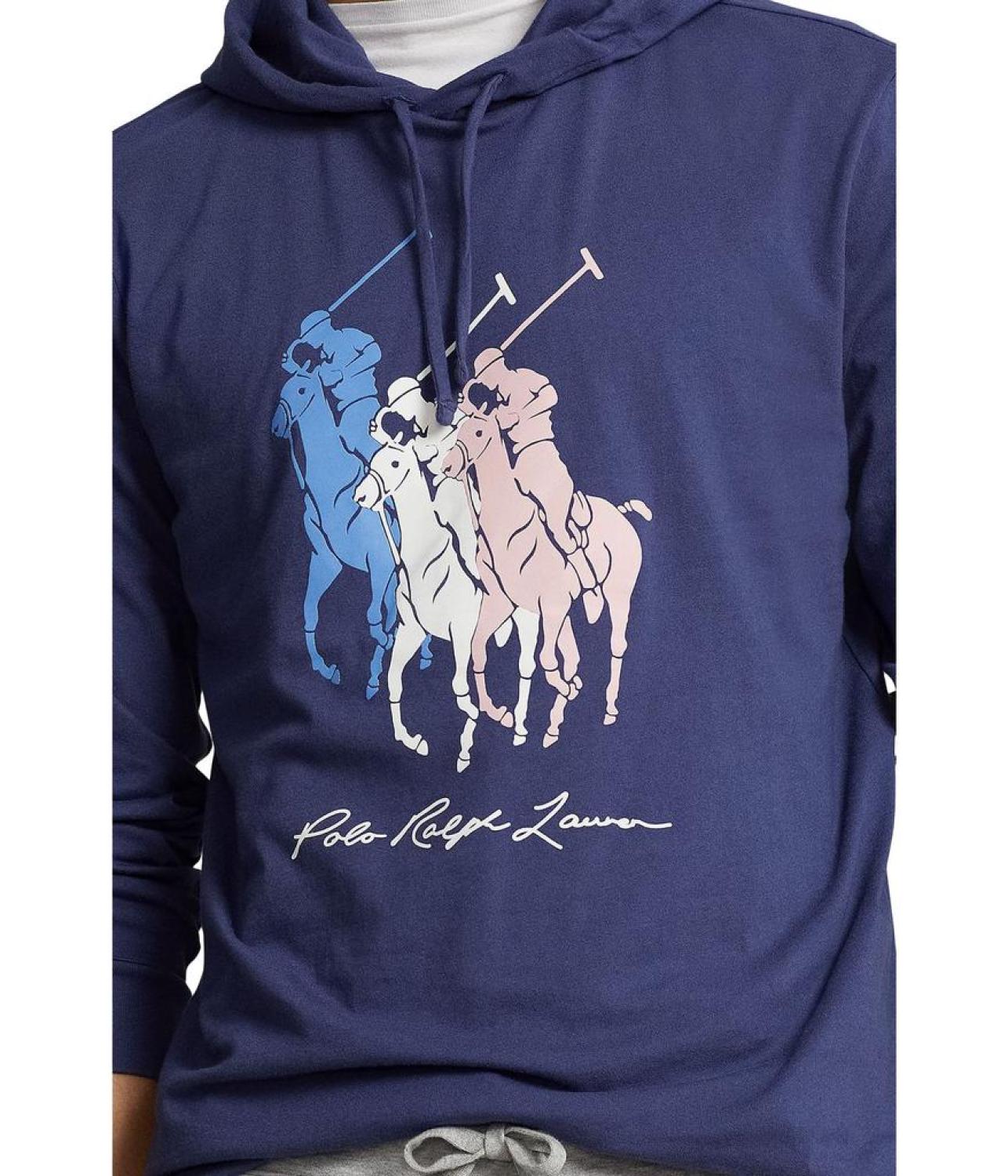 Big Pony Jersey Hooded T-Shirt