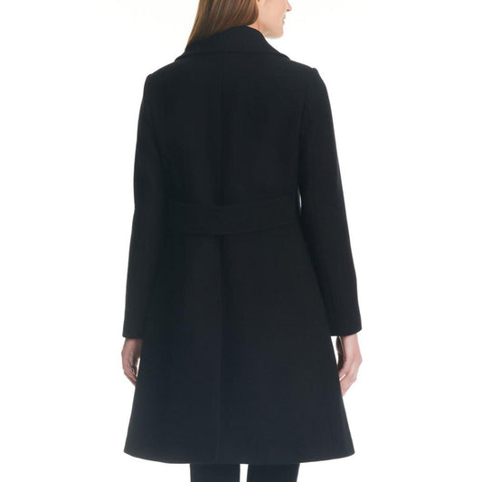 Women's Faux-Fur-Collar Walker Coat