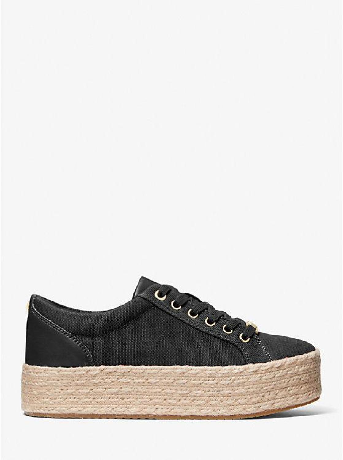 Libby Cotton Canvas Platform Sneaker