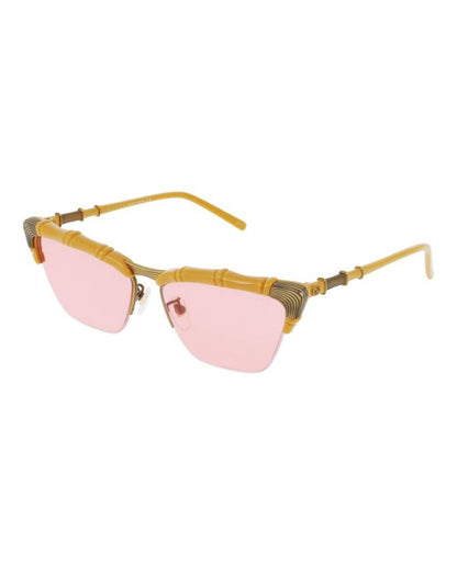 Cat Eye-Frame Injection Sunglasses