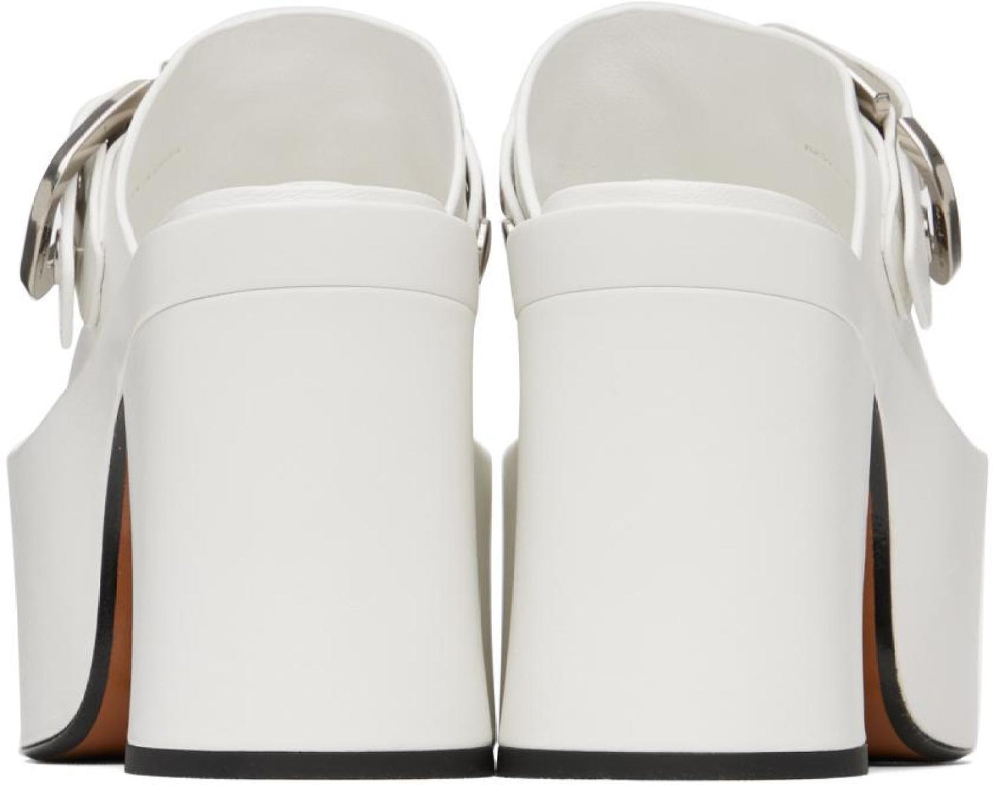 White 'The J Marc' Clogs