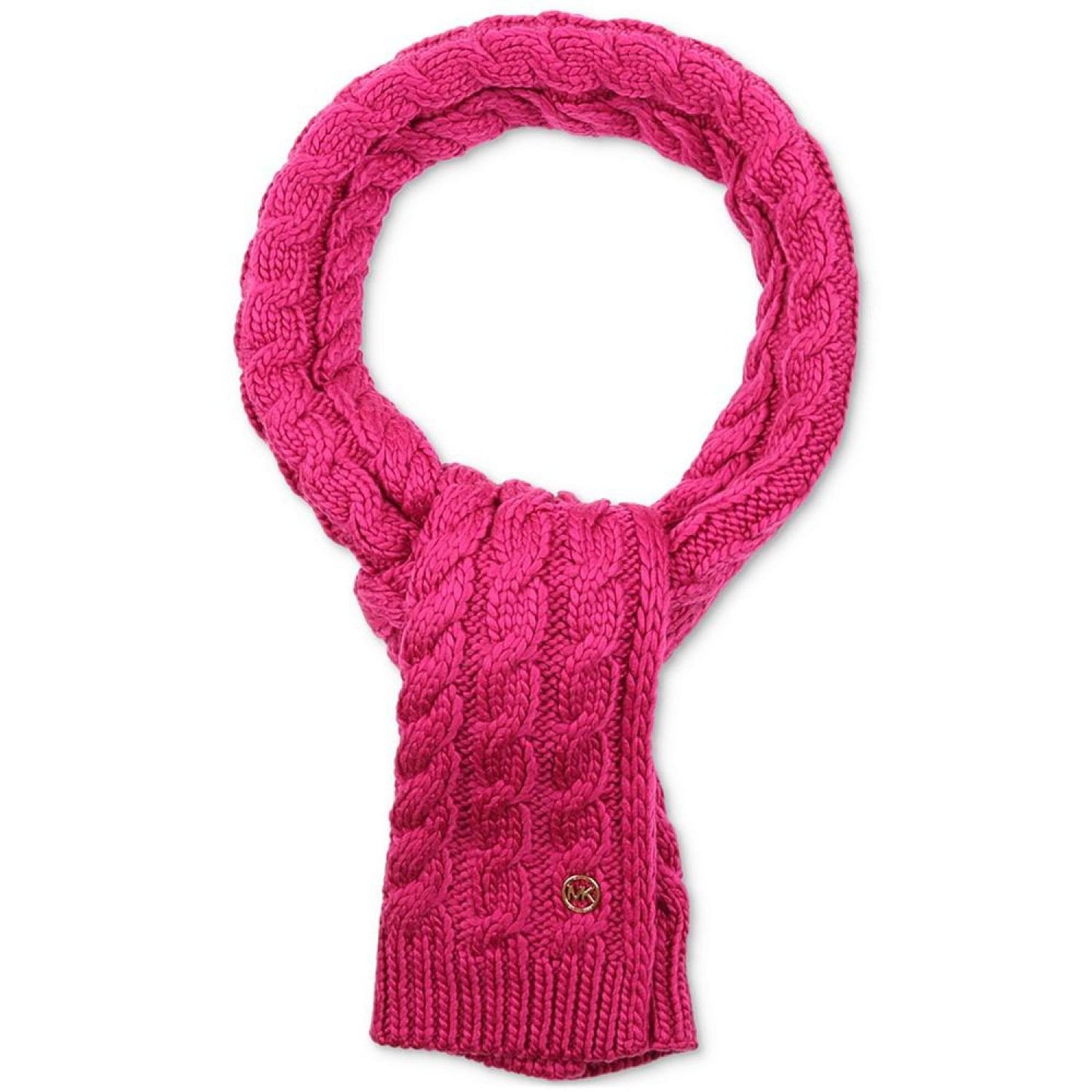 Women's Moving Cables Knit Scarf