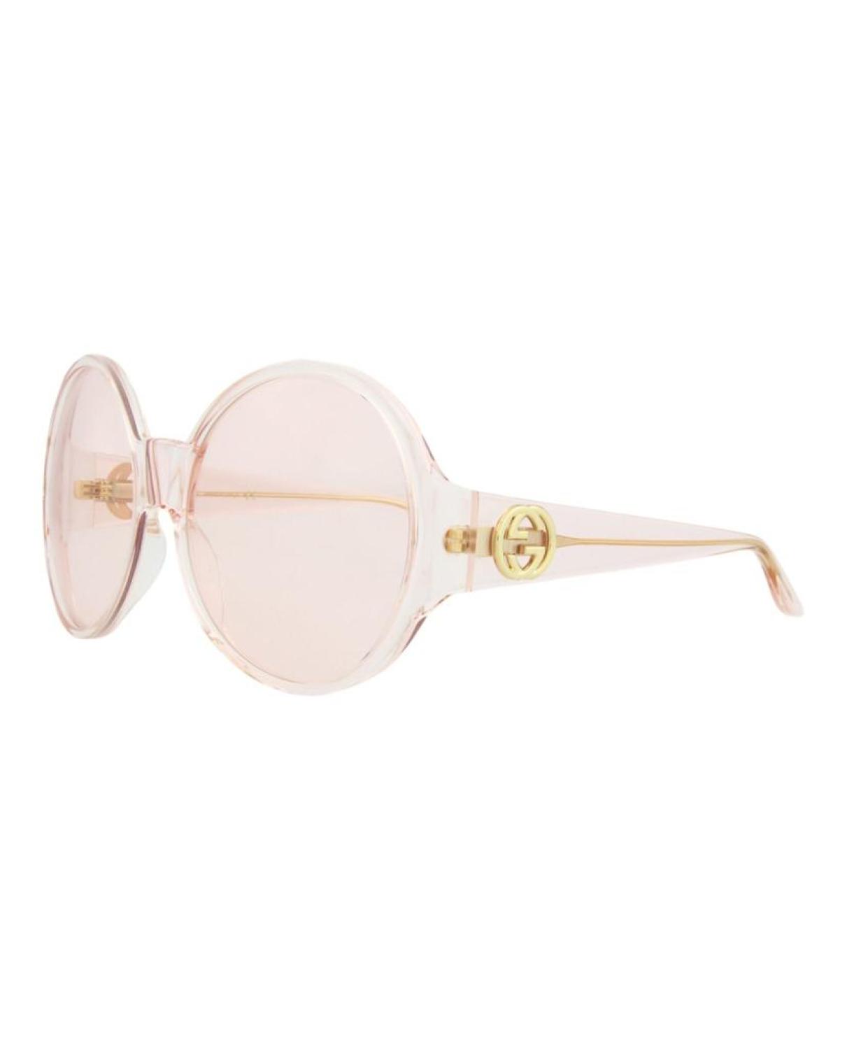 Round-Frame Acetate Sunglasses