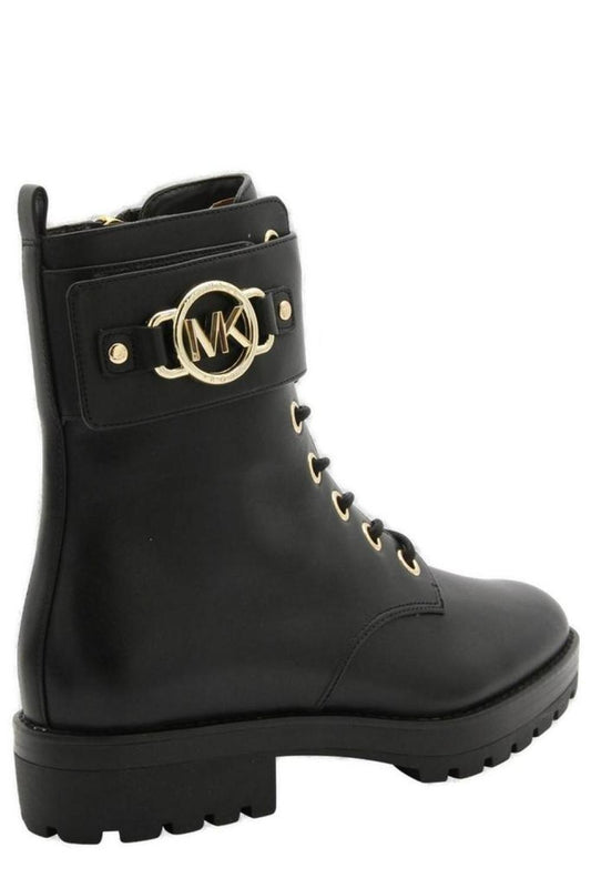 Michael Michael Kors Rory Logo Plaque Boots