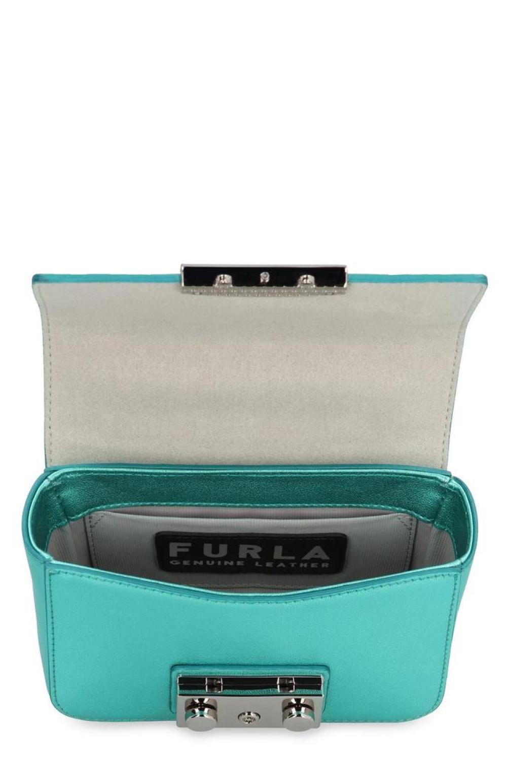 Furla Metropolis Leather Mini Crossbody Bag